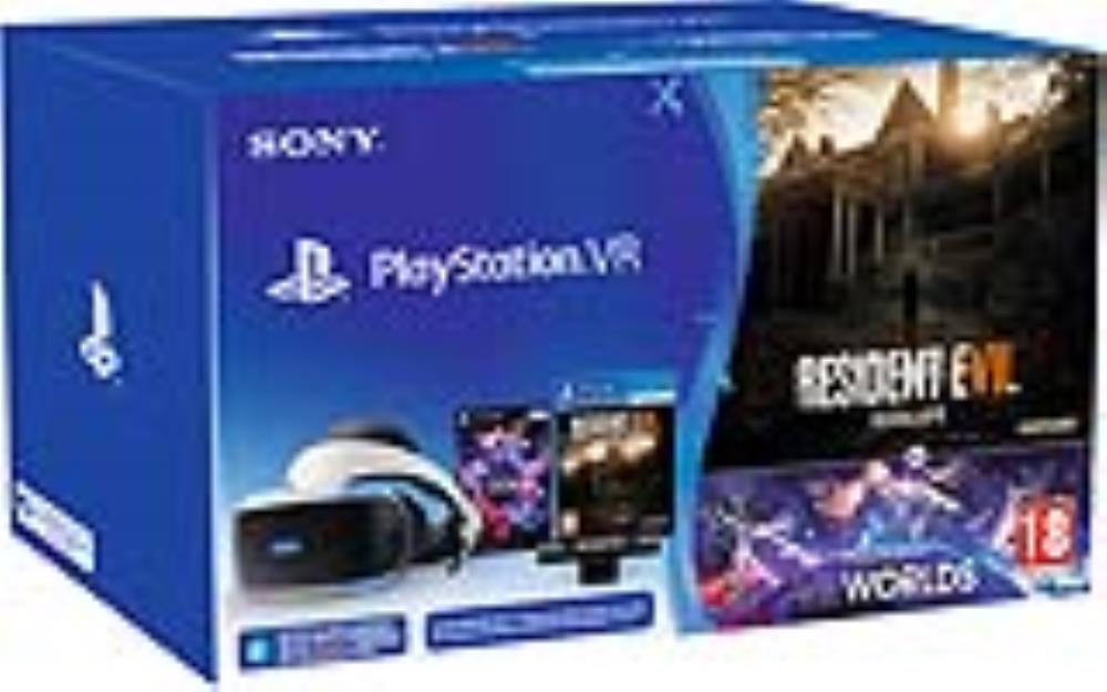 SONY Playstation Camera VR + VR Worlds + Resident Evil bundle 